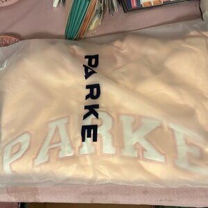 Parke Valentine’s Ballet-White Mockneck Size Large/XLG